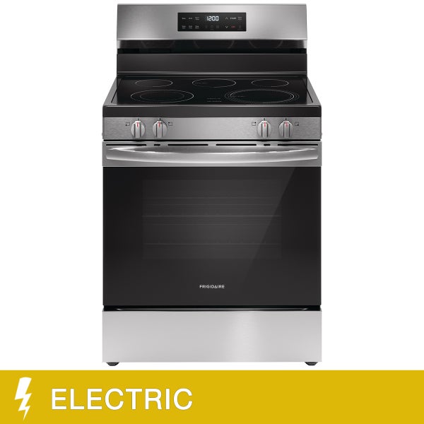 30 in 5.3 cu ft. Electric Freestanding Range with EvenTemp Cooktop Y2559