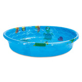 Lightweight Round Plastic Wading Pool, 59 x 11.4-in, Ages 3+