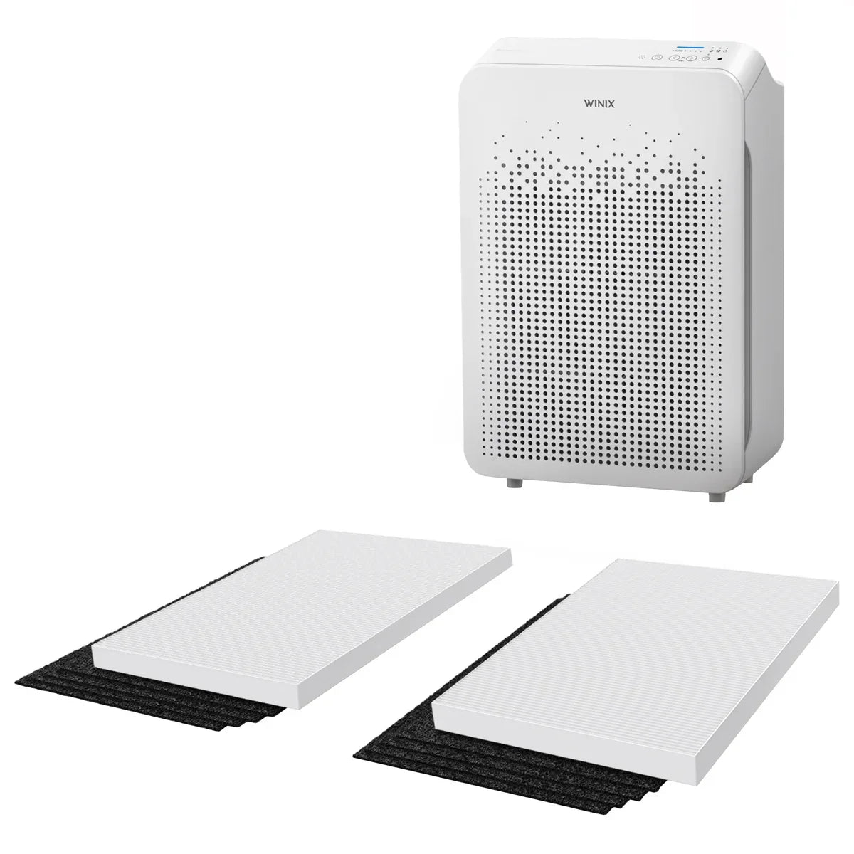 GermGuardian - Air Purifier with HEPA Filter and Odor Control, 2 Pack