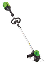 2-in-1 60V 4Ah Battery, Cordless Push Lawn Mower + String Trimmer, 17-in + 13-in