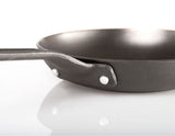 GSI Outdoors Guidecast Cast Iron Outdoor Camping Frying Pan, 10-in, Black