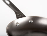 GSI Outdoors Guidecast Cast Iron Outdoor Camping Frying Pan, 10-in, Black