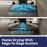 Hoover AllOut Lux Pet Carpet Cleaner with Above Floor Cleaning, StainShot Technology, Debris Catch, Edge to Edge Cleaning & Faster Drying