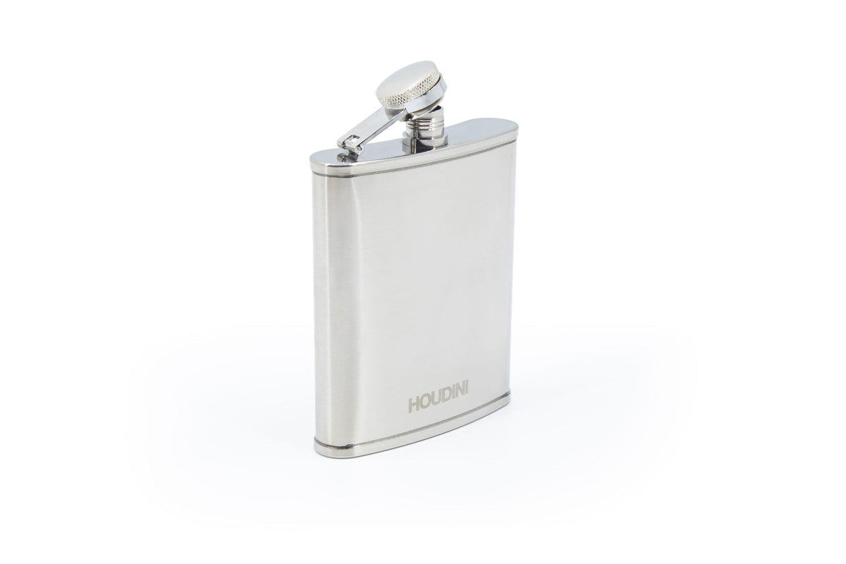 Leakproof Stainless Steel Pocket Flask, 6-oz