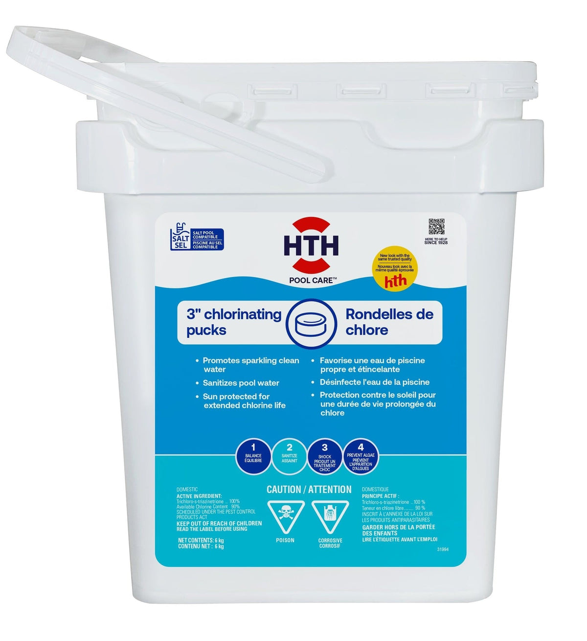 Chlorinating Pucks, 3-in, 8-kg