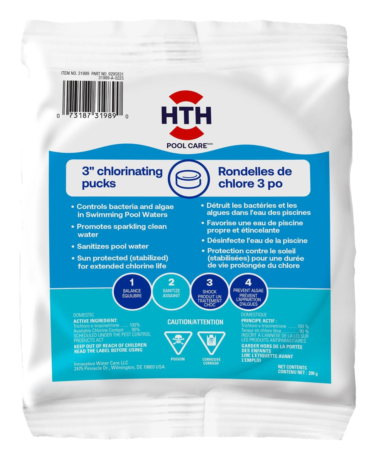Chlorinating Pucks, 3-in, 8-kg