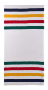Stripes Beach Towel, Classic Horizontal, Multi-Coloured, 70-in x 40-in