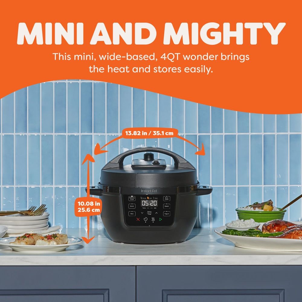 Rio Mini Pressure Cooker with Easy Release, 4-qt