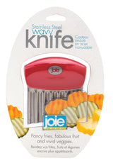 Stainless Steel Wavy Knife for Meal Preparation