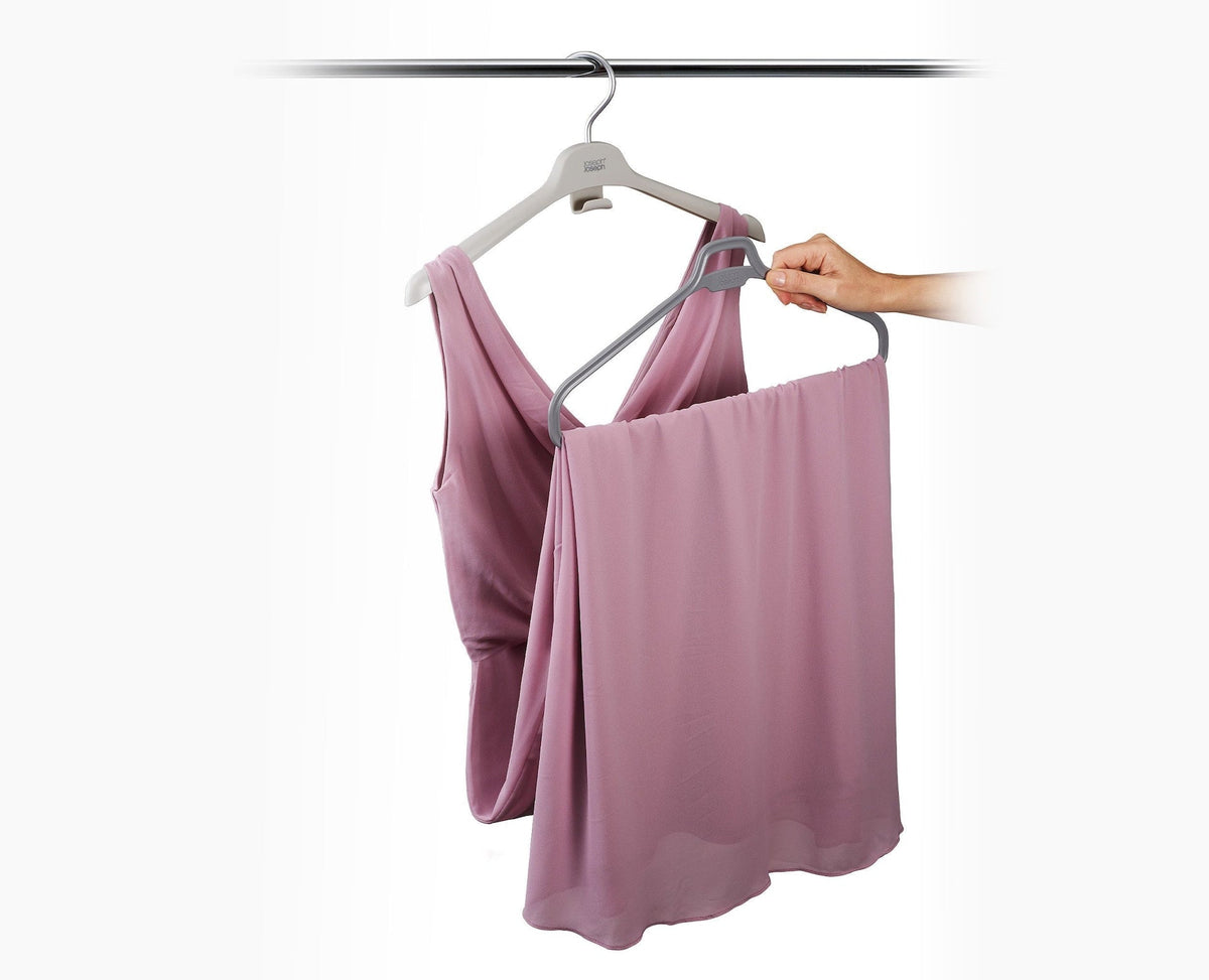 Orderly Long Garment Hangers, 4-pk