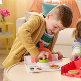 Sand 4-Colour SquishPizza Set with Rising Action