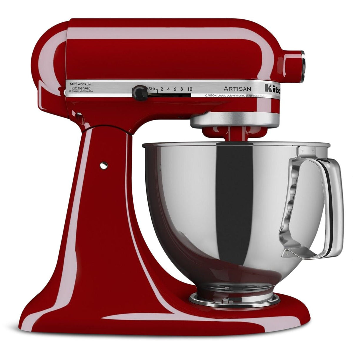 Artisan Series 5-Quart Tilt-Head Stand Mixer, Empire Red