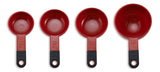 Plastic Measuring Cups, Almond Cream