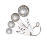 Stainless Steel Measuring Spoons, 4-pc