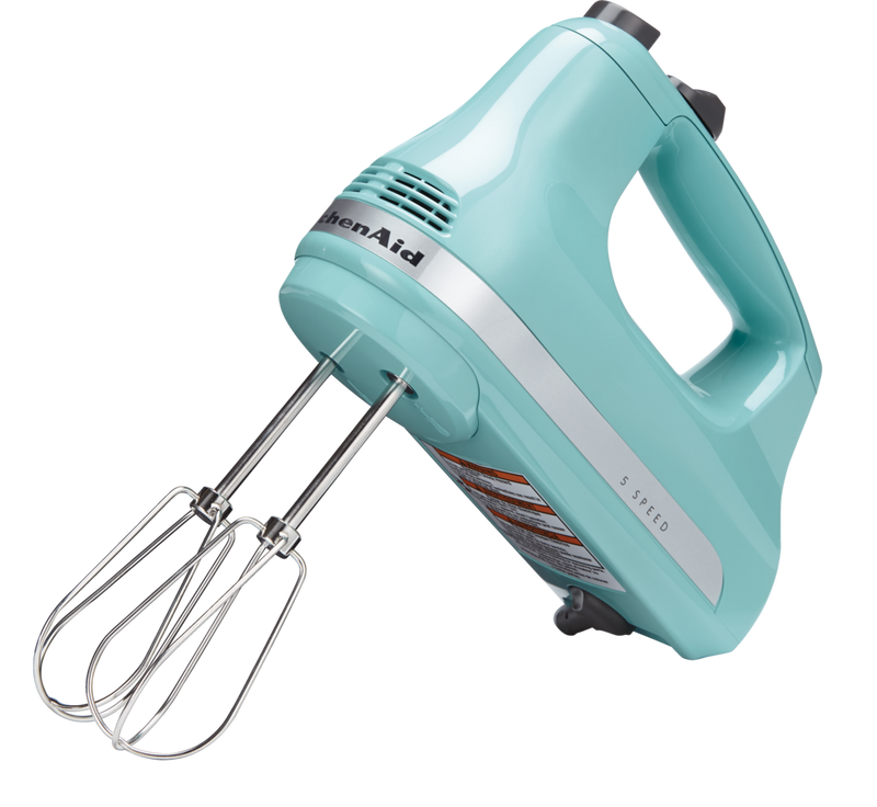 Ultra Power 5-Speeds Hand Mixer with Turbo Beater Aqua Sky A9010