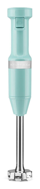 Variable Speed Corded Hand Blender with Blending Jar, Aqua Sky