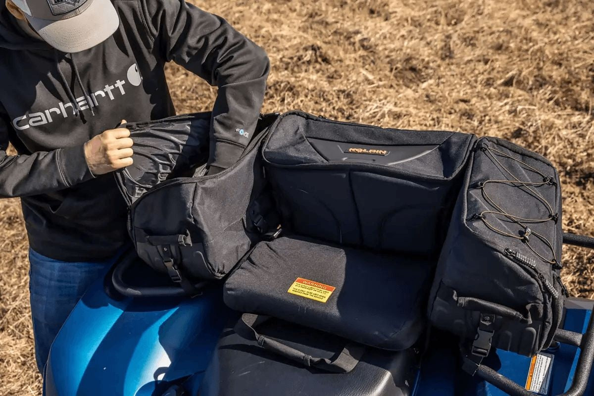 ATV Matrix Seat Rack Bag, Black