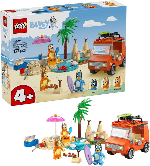's Beach & Family Car Trip - 11202, 133-pcs, Ages 4+ A4247