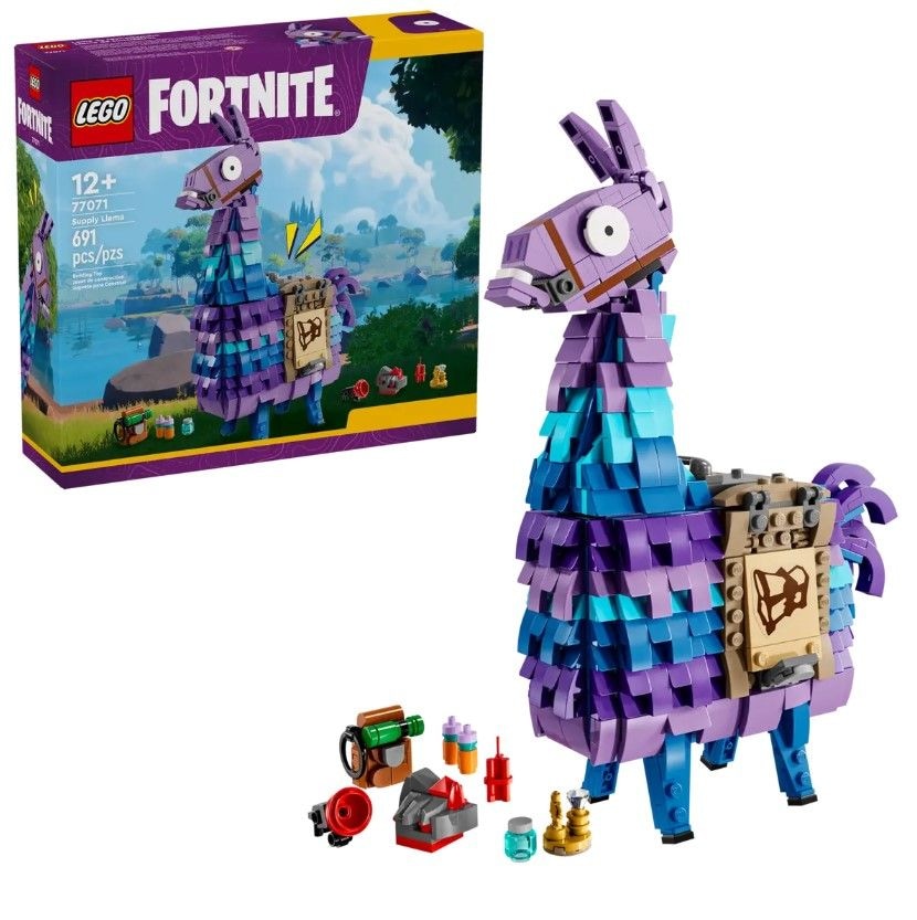 Fortnite Supply Llama - 77071, 691-pcs, Ages 12+