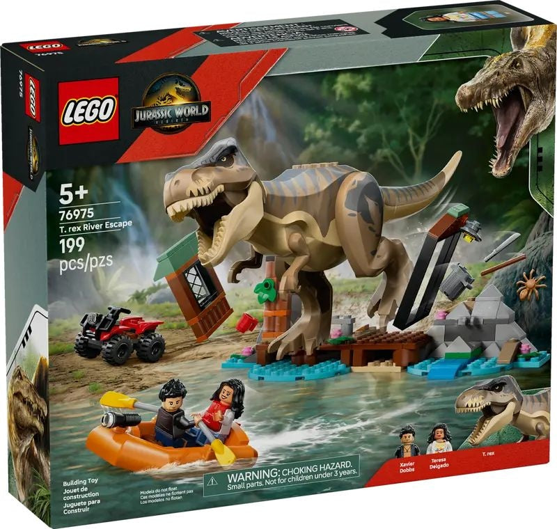 T.Rex River Escape - 76975, 199-pcs, Ages 5+
