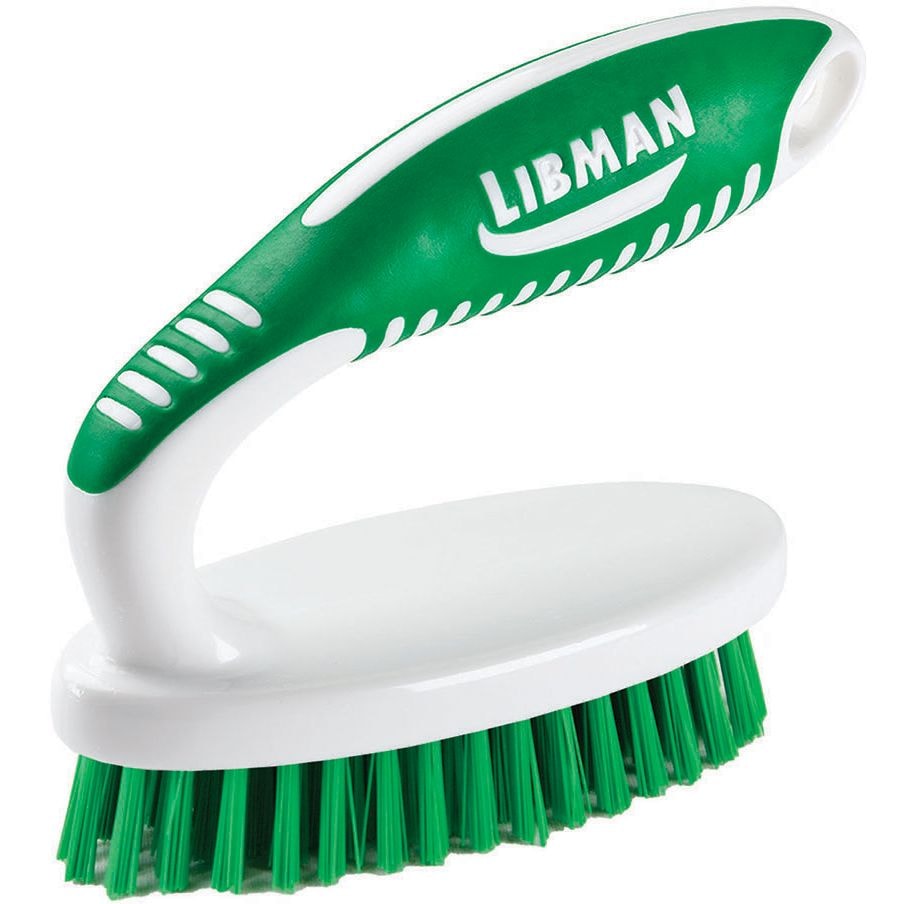 Small Scrub Brush with Strong Polymer Bristles