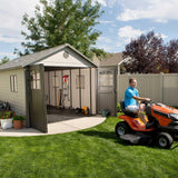 Lifetime Outdoor Storage Shed, 11-ft x 18.5-ft