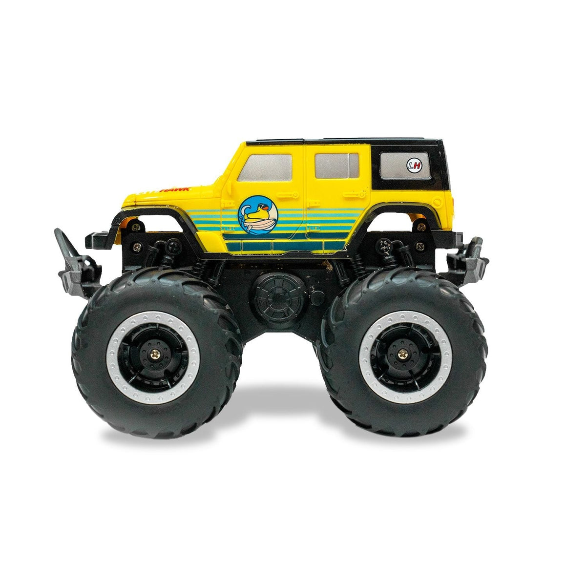 LiteHawk Duck Waterproof Amphibious 4WD RC Car for Ages 6+