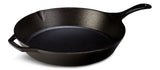Lodge Seasoned Cast-Iron Skillet, 13.3-in