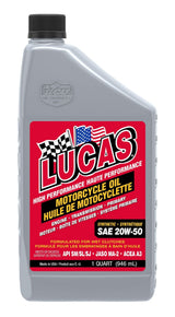 High Performance Synthetic Motorcycle Oil SAE, 946-mL