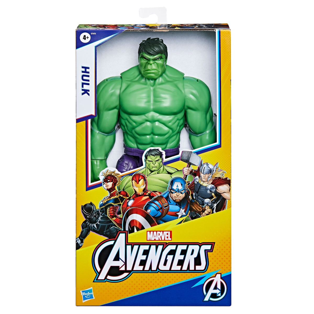 Marvel Titan Hero Series Blast Gear Deluxe Hulk Action Figure, 12-in Toy