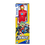 Marvel Titan Hero Series Iron Man Action Figure, 12-in Toy, Ages 4+