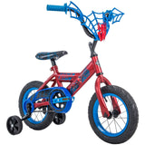 Marvel Kids' Bike 12-in Wheel, Red/Blue