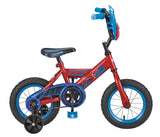 Marvel Kids' Bike 12-in Wheel, Red/Blue