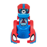 Marvel & His Amazing Friends -Rex Racer Vehicle, 2-in-1, Darts Included, Ages 3+