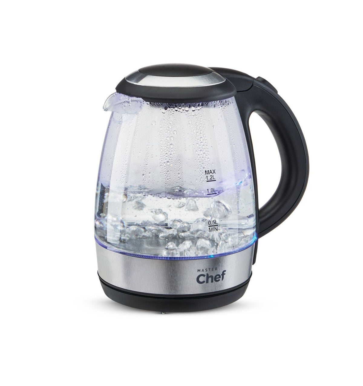 Cordless Electric Kettle with Auto Shut Off & Blue Light, Glass, 1.2L