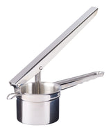 Handheld Potato Ricer with Deep Basket