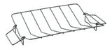 Heavy-Duty Grey Non-Stick Roaster with Handle and Rack, 17-in