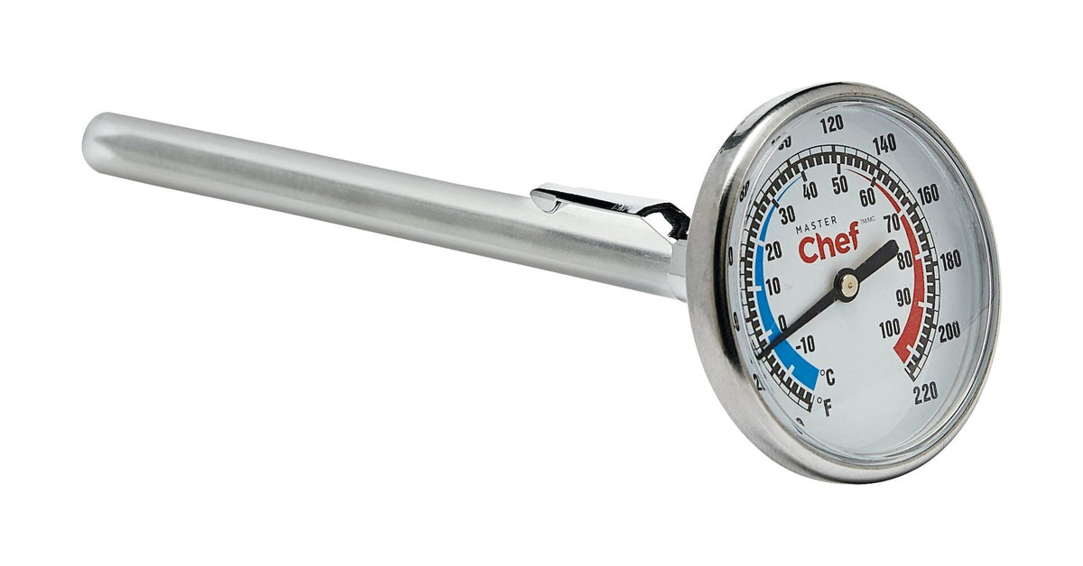 Instant Read Thermometer, Stainless Steel
