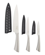 Knife Set with Hollow Stainless Steel Handle, 3-pc