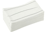 Ribbed Stripe Bar Mop Dish Cloths, Grey Stripes, 5-pk