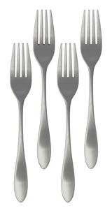 Stainless Steel Dinner Fork Set, 4-pc