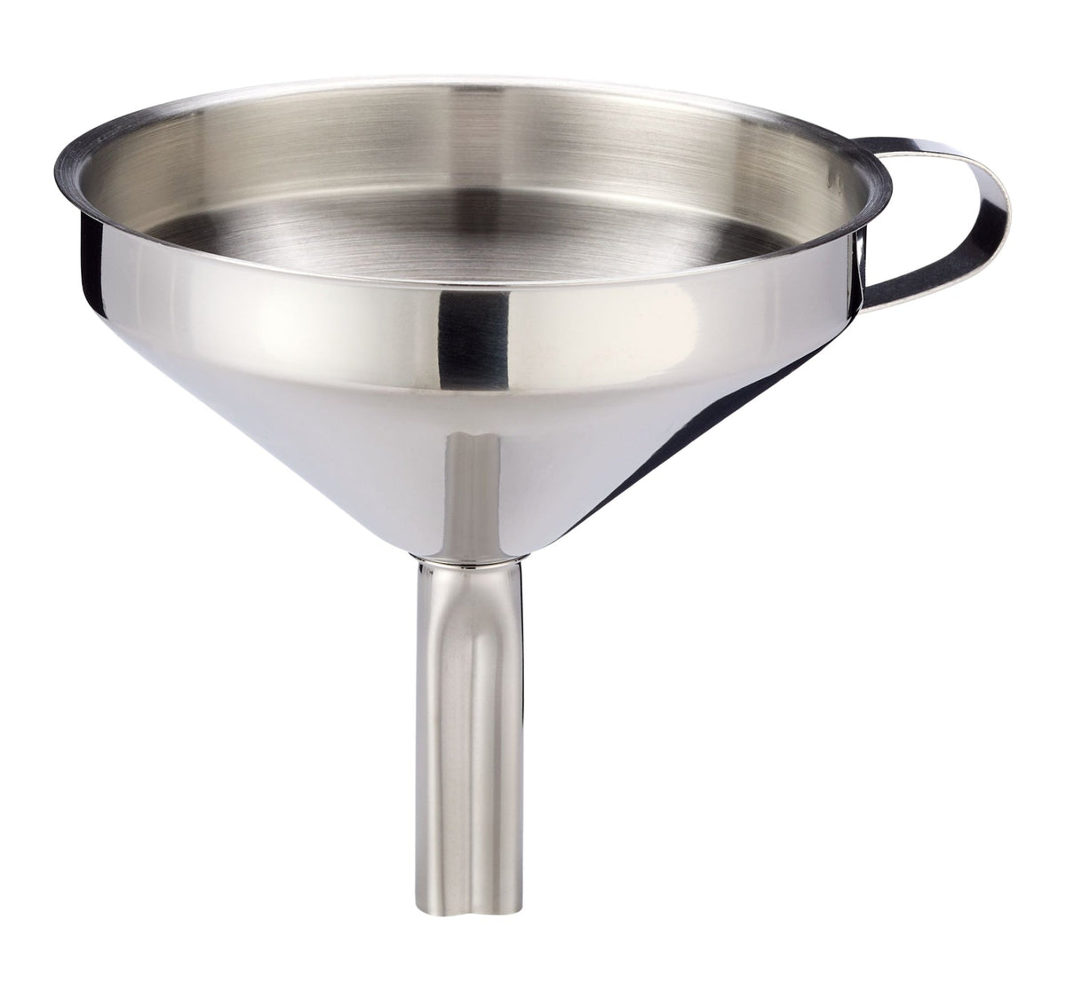 Stainless Steel Funnel with Removable Strainer