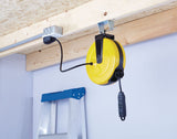 30-ft 16/3 Retractactabe Extension Cord Reel with 3 Grounded Outlets
