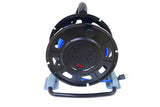 50-ft 14-Gauge Black Cord Reel with Stand