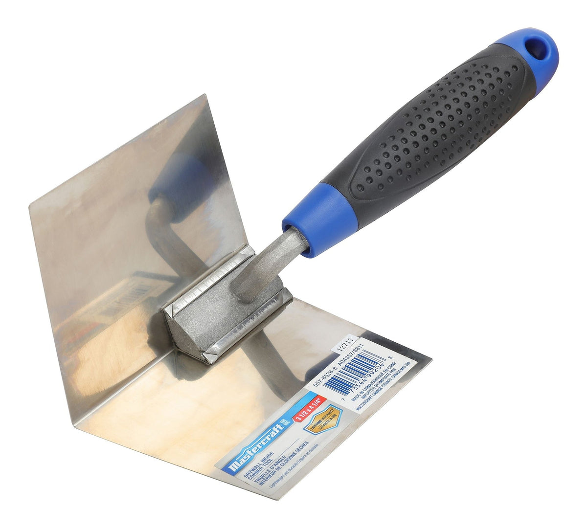 90-Degree Inside Corner Trowel, Drywall & Plastering Tool, 3-1/2 x 4-1/40-in