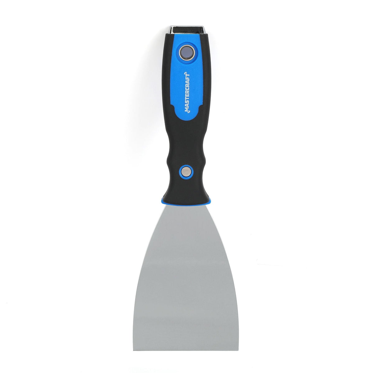 Carbon Steel Stiff Wall/Paint Scraper & Spackling/Putty Knife, 3-in