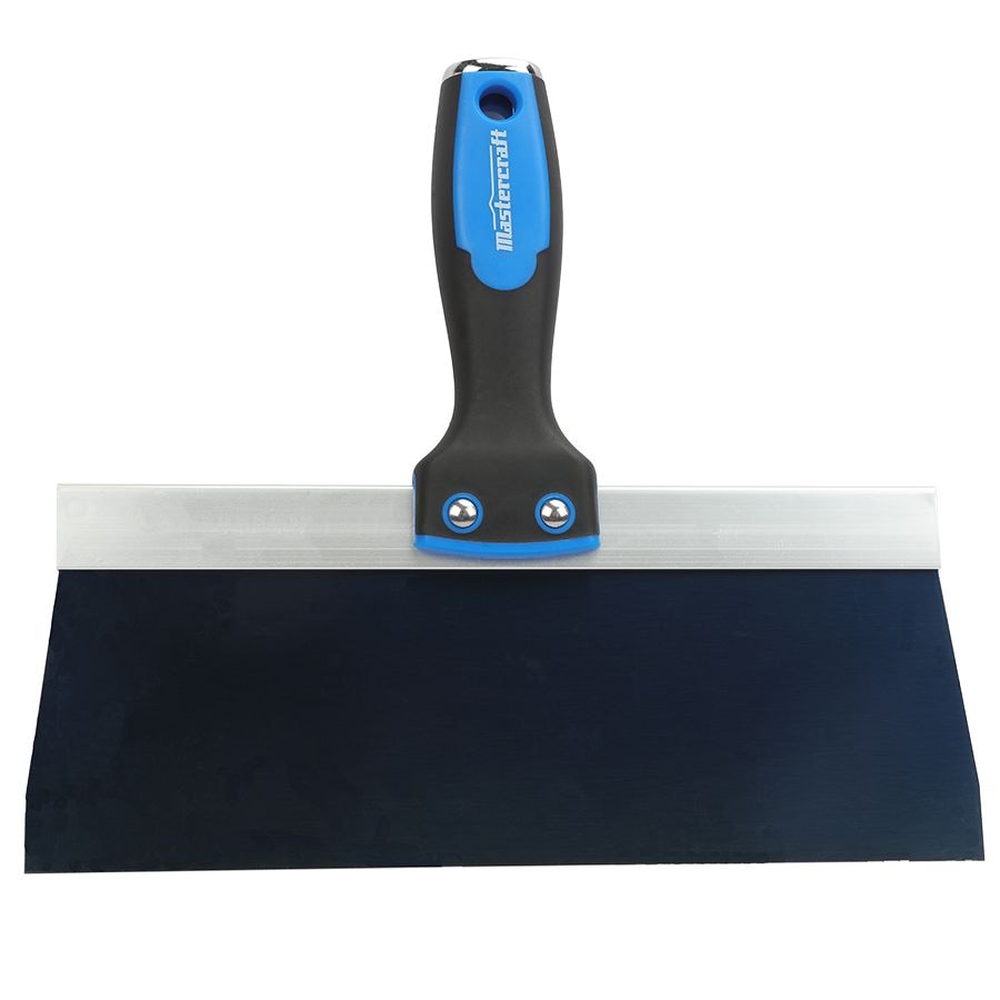 Drywall Knife with Solvent-Resistant Blue Steel Blade for Patching & Taping, 10-in