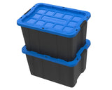 Heavy-Duty Easy Grip Latching Tote, 102.3-L