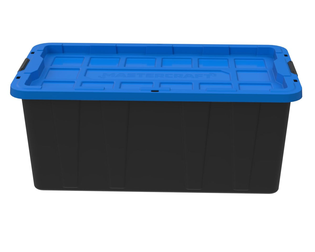 Heavy-Duty Easy Grip Latching Tote, 151.6-L