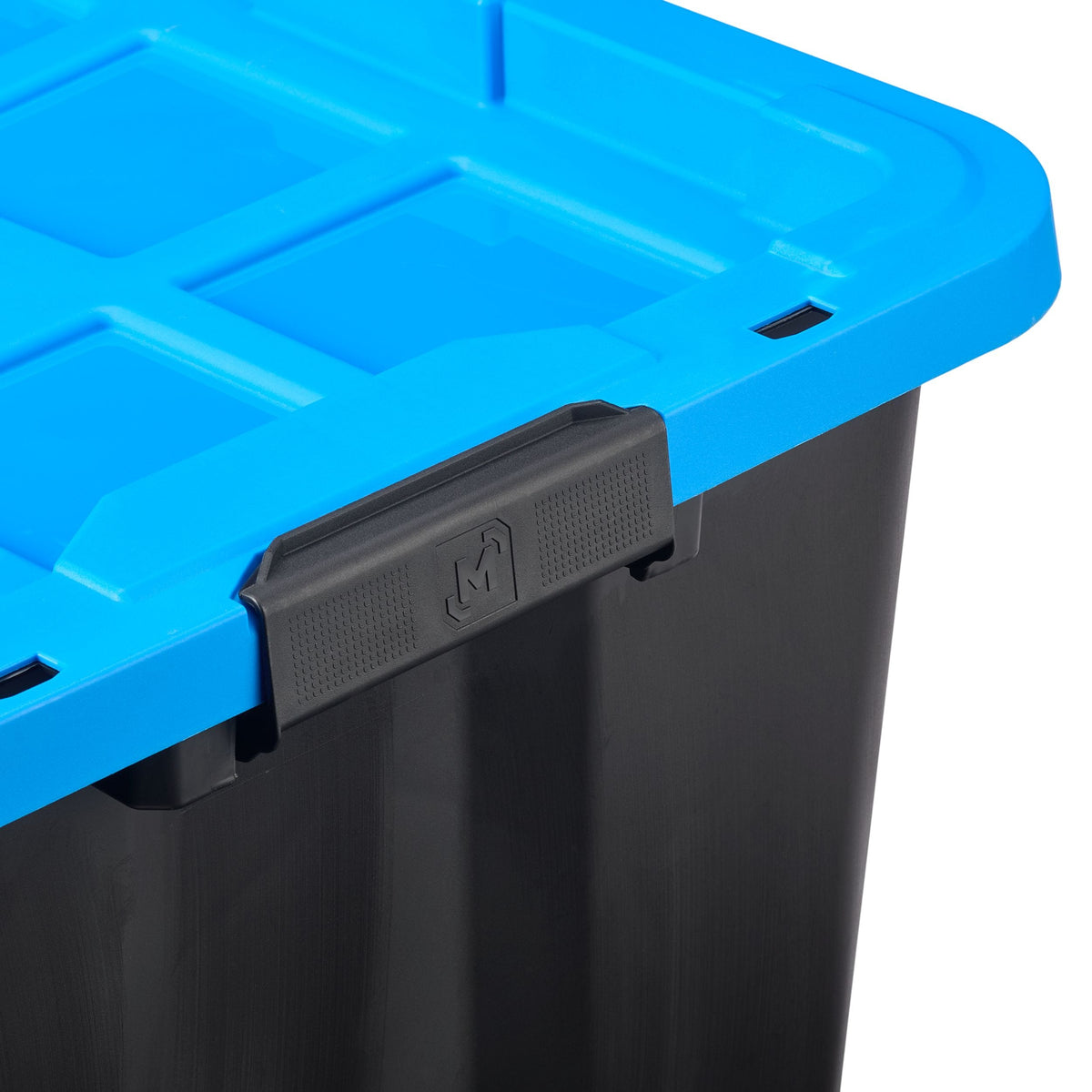 Heavy-Duty Easy Grip Latching Tote, 151.6-L